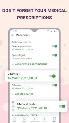 Pregnancy tracker week by week android App screenshot 0